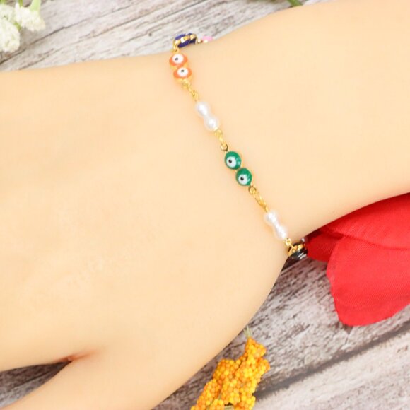 "Trendy Bracelet for Girls & Women – Cute, Adjustable & Gift-Ready | MLCRC1509 - Picture 2 of 10